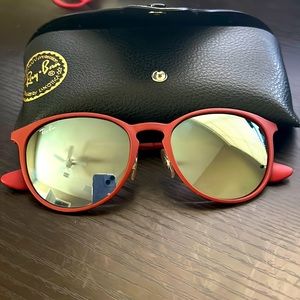 Rayban red sunglasses